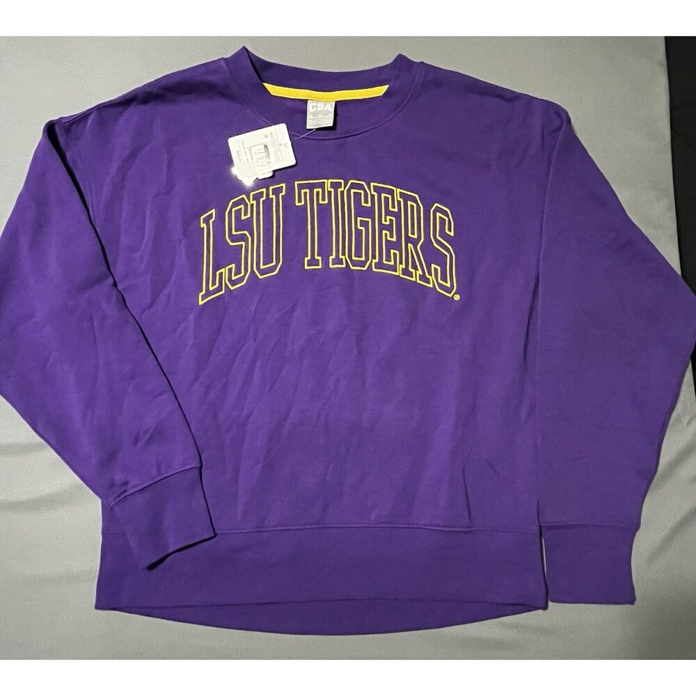 NCAA LSU Tigers Sweatshirt Size Medium